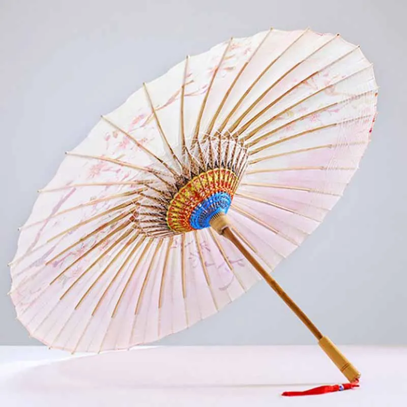 

Chinese Sun Long Handle Parasol Umbrella Male Woman Outdoor Wedding Lace Umbrella Windproof Sombrinha Ambrela for Rain YX50UM