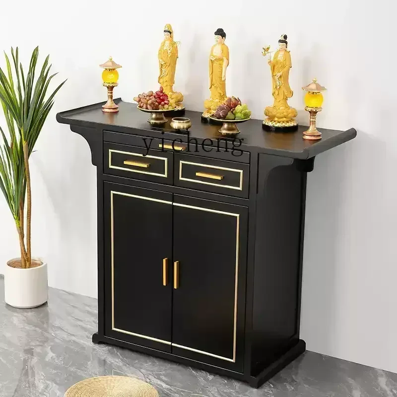 HD настольный футляр для благовоний из цельного дерева бытовой Fotai God of Wealth Guan Gong