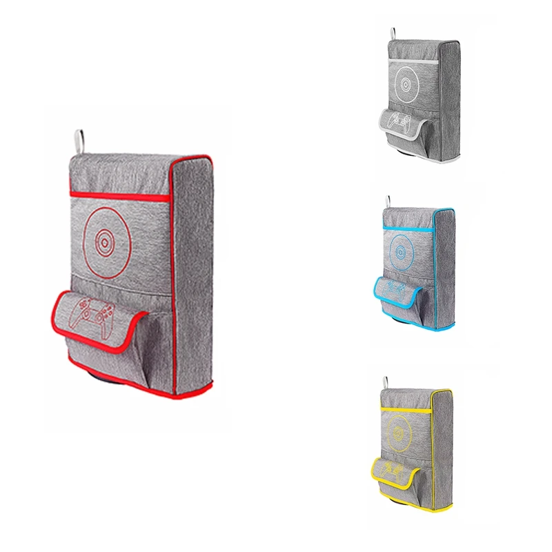 

Популярный Многофункциональный нейлоновый пылезащитный чехол, сумка для хранения PS5, чехол для переноски игрового контроллера, защитный че...