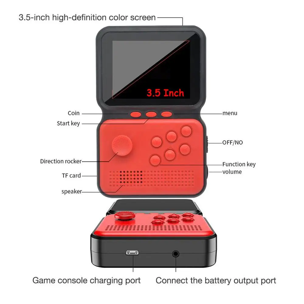 64 бит портативный игровой контроллер Ностальгический аркадный карточный Король