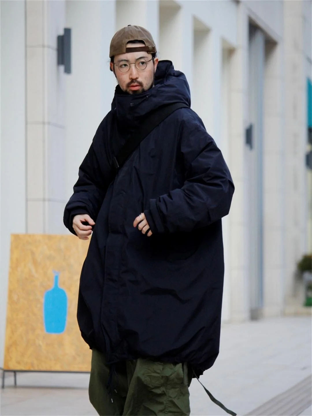 24AW Nanamica LongDown Ультра-длинный полностью ламинированный оптоэлектронный