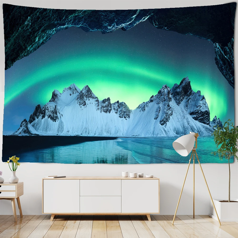 

Starry Sky Galaxy Universe Space Tapestry Stars Wall Hanging Hippie Retro Home Decor Witchcraft Wall Cloth Tapestries Blanket