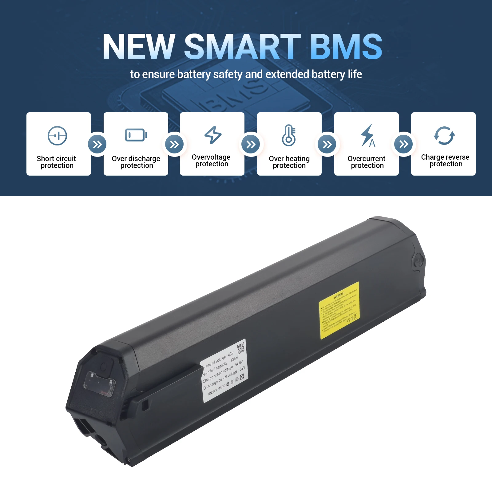 48 В 13 Ач 17 5 Reention аккумулятор для электронного велосипеда Dorado Plus съемная литиевая