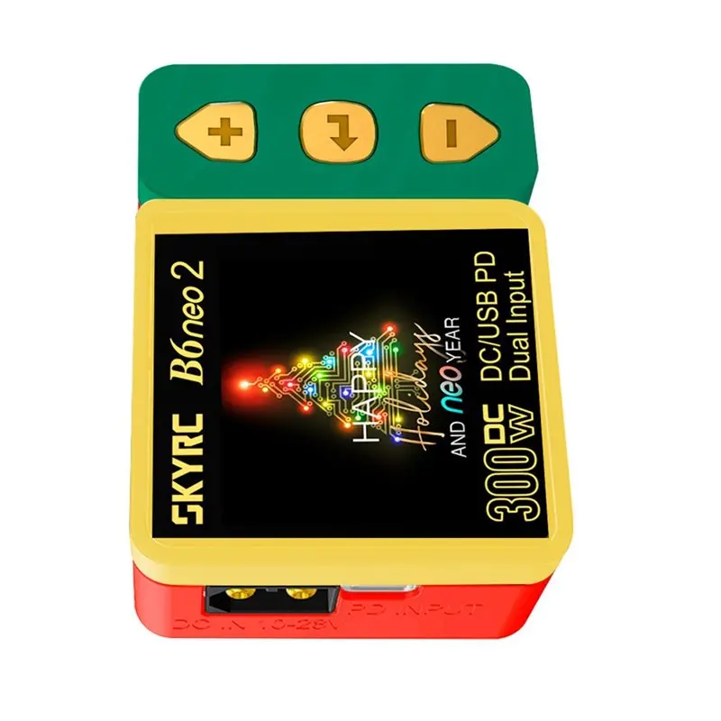 Фото Зарядное устройство SKYRC B6neo 2 Smart DC 300W PD 80W для аккумуляторов Lipo/Life/Lilon/Lihyv/Nimh/Nicd/Pb на Рождество №5