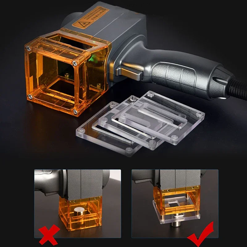 Ручная волоконная лазерная маркировочная машина для металлической таблички из