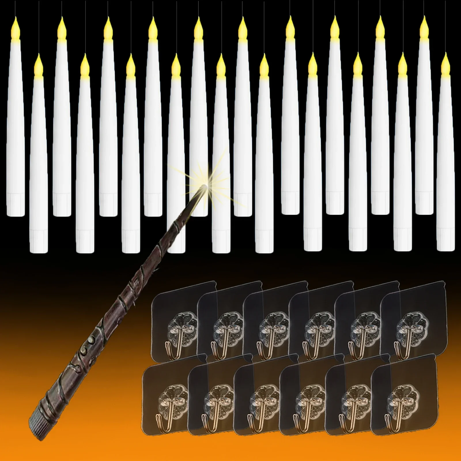 

Электрические плавающие свечи LED, 12-72 шт.