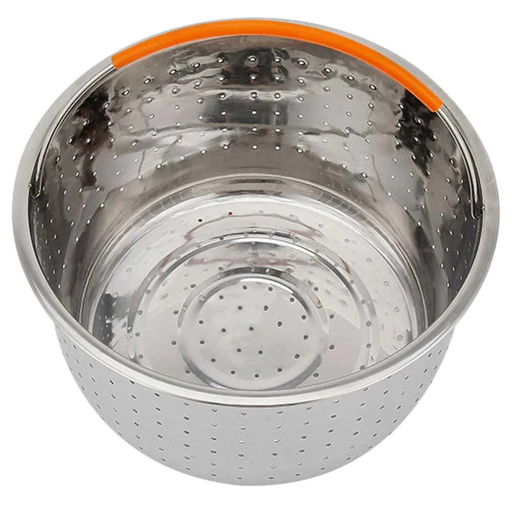 

Steamer Basket Rack Steaming Pot Trivet Insert Cooker Stainless Steel Vegetable Kitchen Stand Pressure Round Egg Dumpling Steam