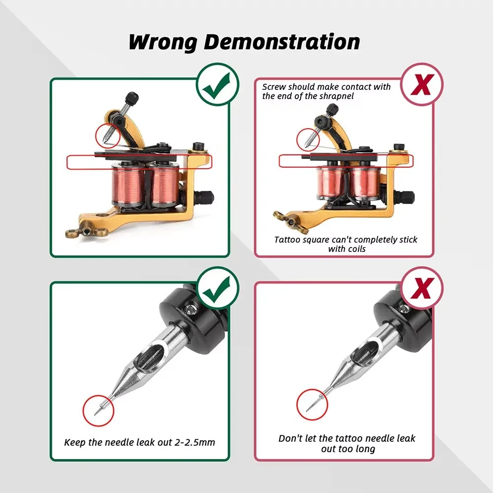 10-восторонний катушечный пистолет для татуировки профессиональный утюг катушки