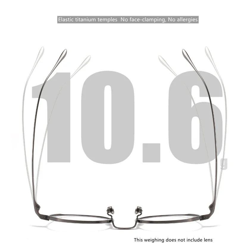 Японские ретро очки с оправой из чистого титана многоугольные оптические