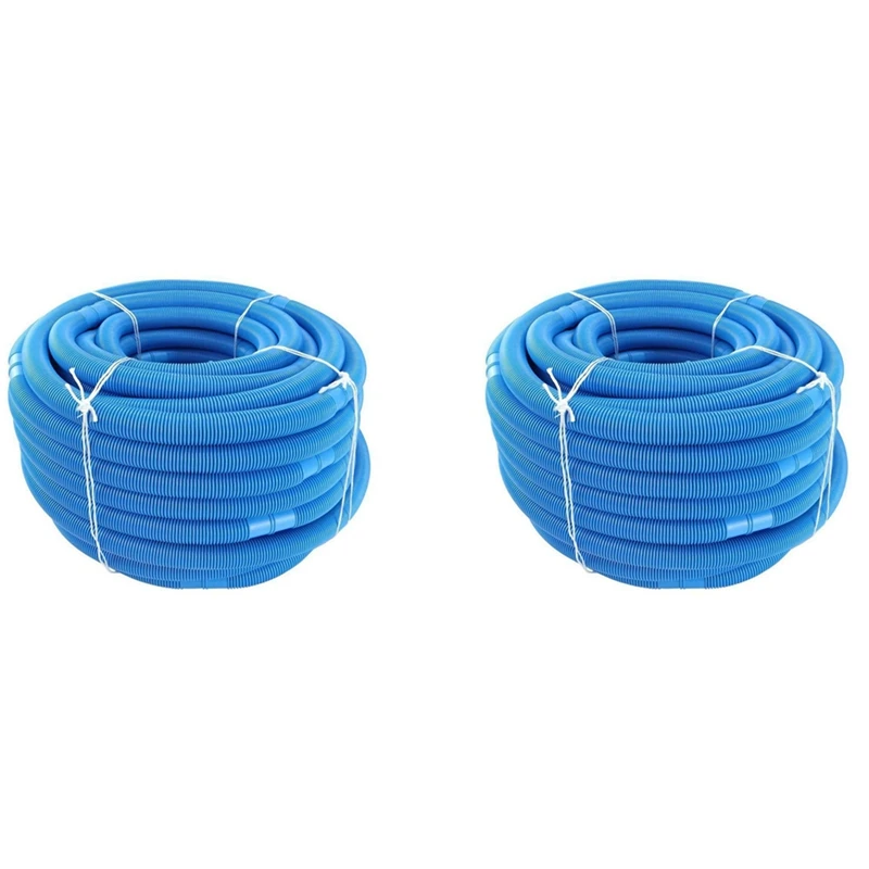 2Pcs 6. Swimming Pool Vacuum Cleaner Hose Suction Swimming Replacement Pipe Pool Cleaner Tool