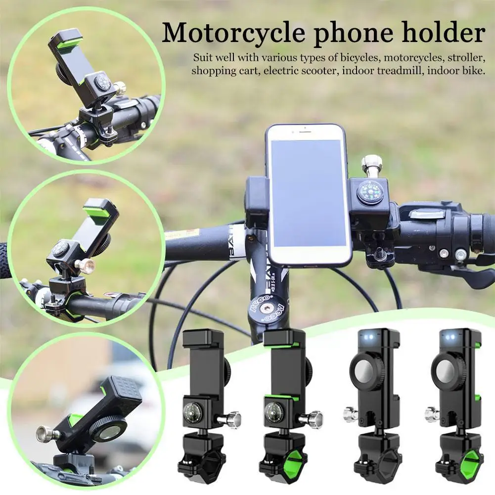 

Motorcycle Handlebar Mobile Phone Mount Abs Anti-slip Bracket Gps Clip Universal Bicycle Mobile For H H5q0