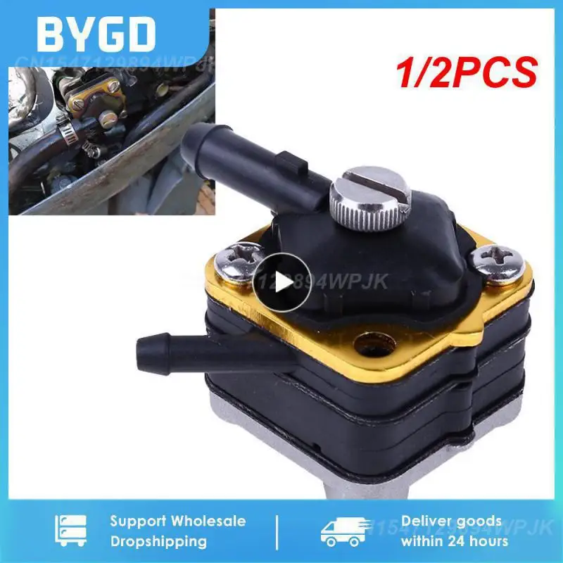 

1/2 шт. 1/Топливный насос для мотоцикла и лодки с прокладкой для Johnson, для подвесных моторов evinгруб, 9,9 л.с., 15 л.с., 9,9/10/15, Hp18-7350 397839