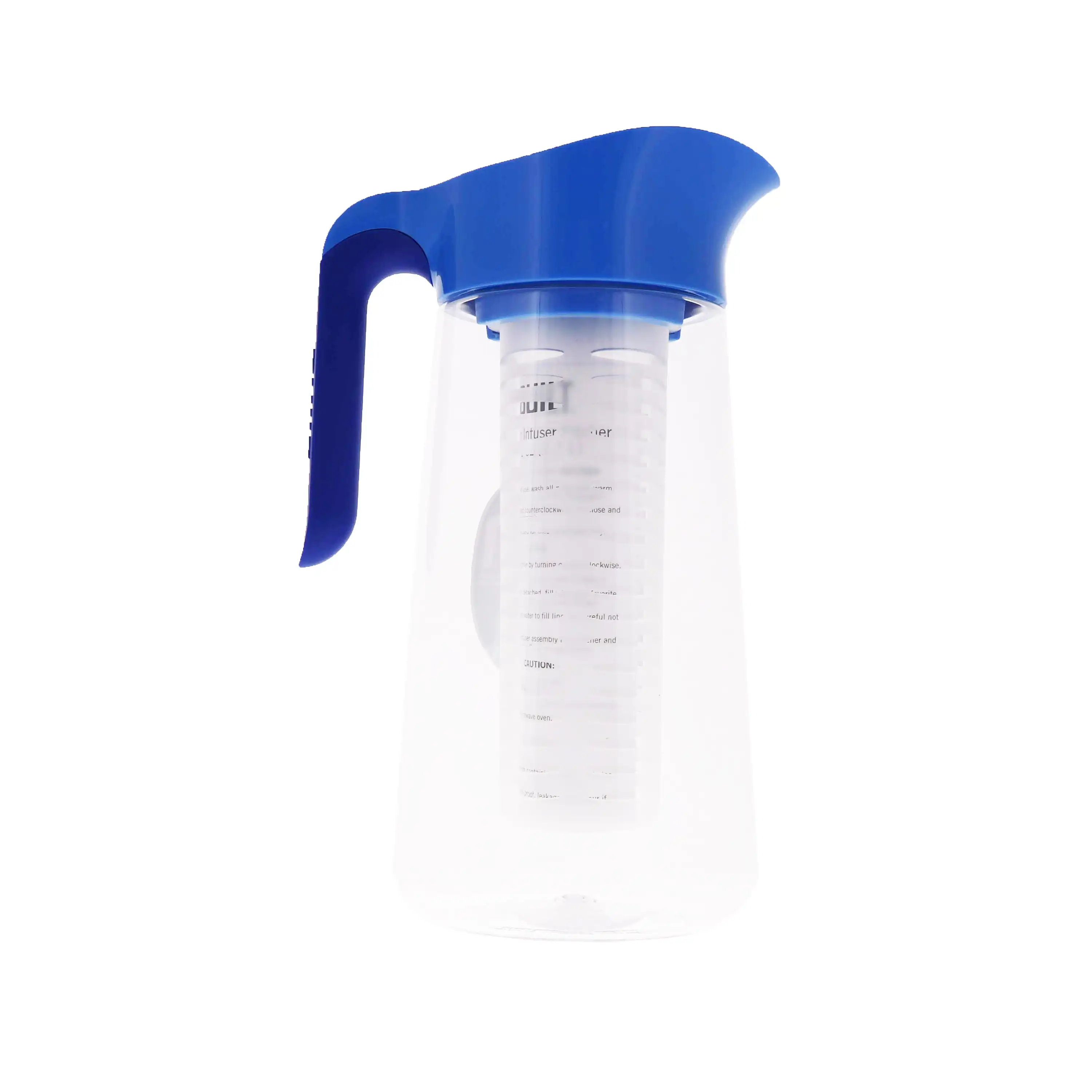 

2.7-liter Tritan Infuser Pitcher with Handle and Teal Lid