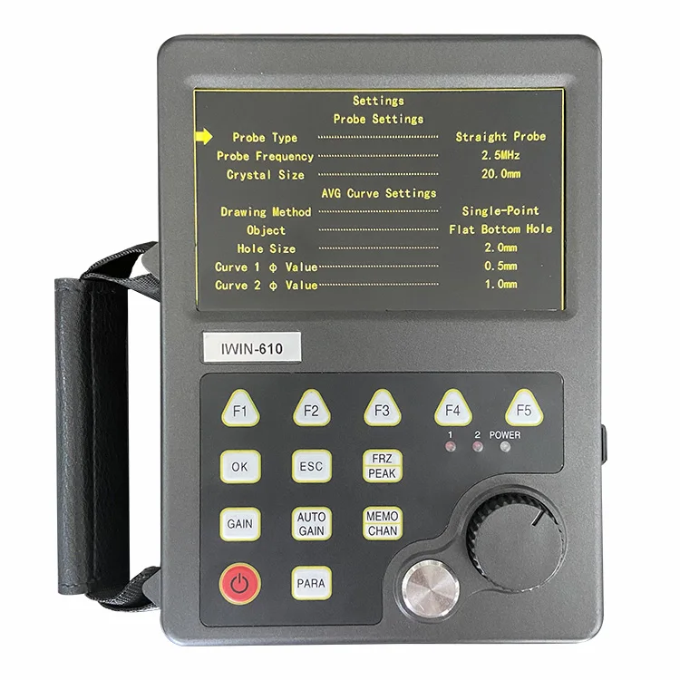 

U600 Ultrasonic Flaw Detector Calibration Procedure of Concrete