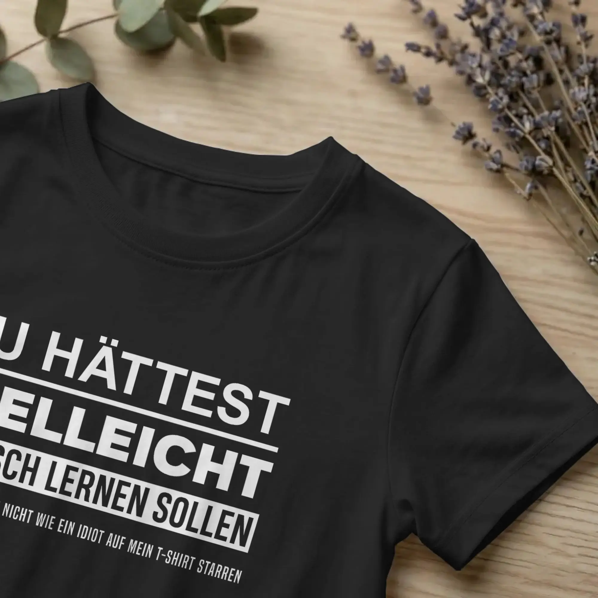 Фото Мужская футболка с забавной надписью «You Should Learn German», хлопковая, с коротким рукавом, с круглым вырезом, новинка, новое поступление №3