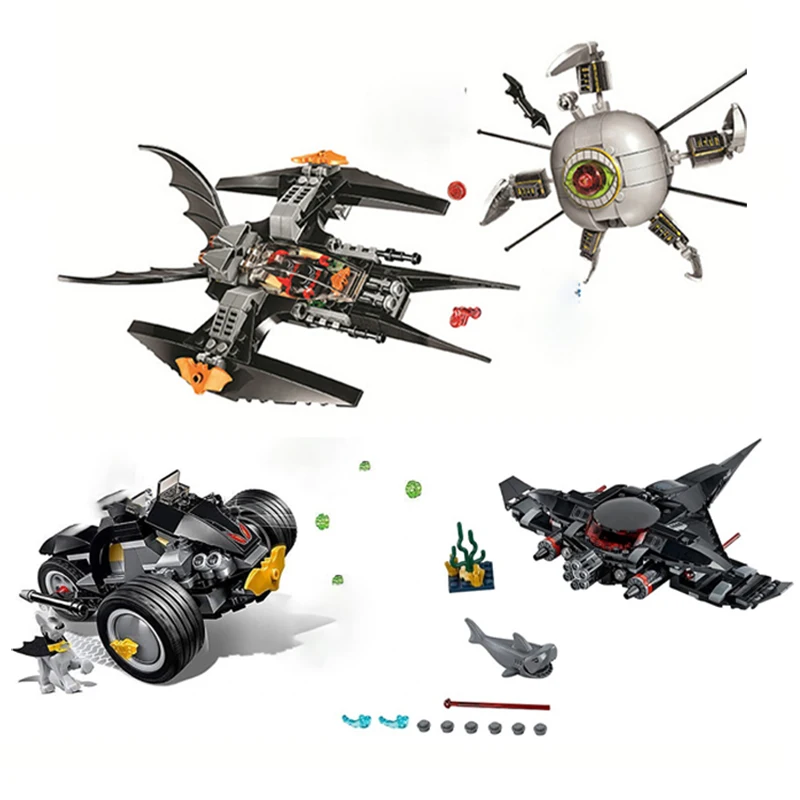 

Stock Compatible 76110 76111 76095 Model Bricks Set Creative Movie Scene Series Building Blocks Toys for Kids Christmas Gifts