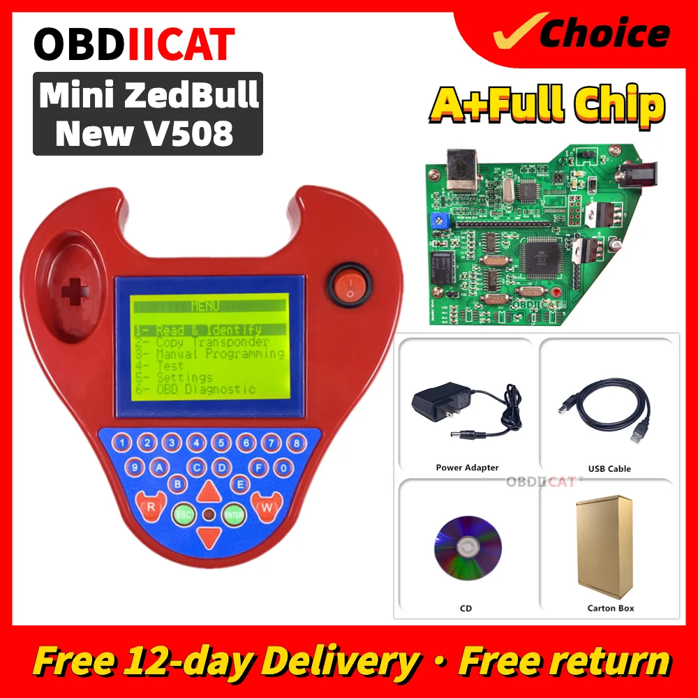 

Горячая Распродажа, новинка, транспондер V508 Super Mini Zedbull Smart Zed-Bull, программатор ключей MINI ZED BULL, 2 цвета, программатор ключей