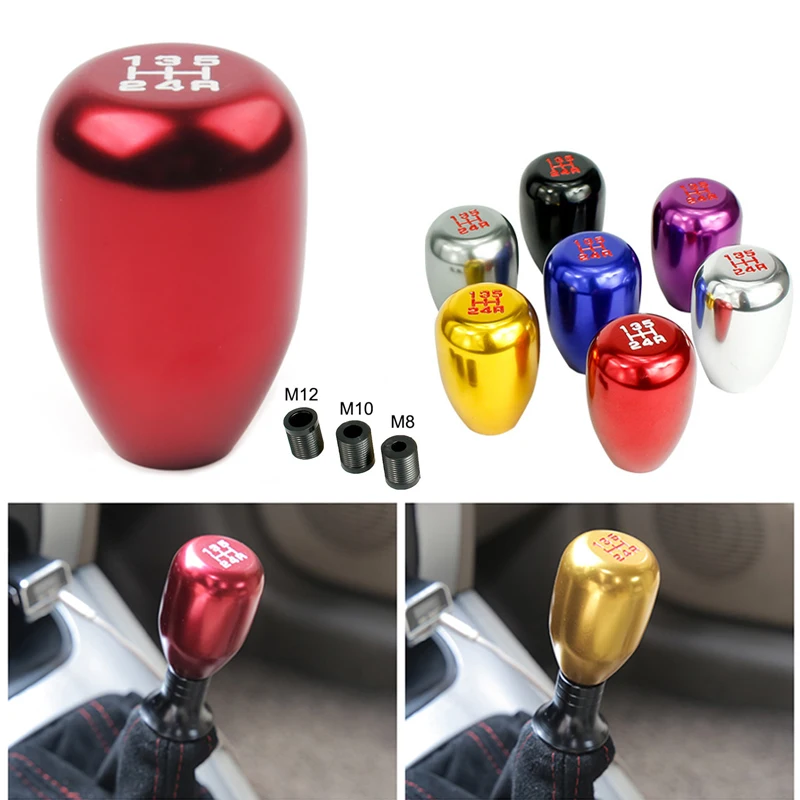 

Universal Racing 5 Speed Car Auto Gear Shift Knob For Manual Transmission Aluminum Alloy Automatic Shift Knob Shift Lever