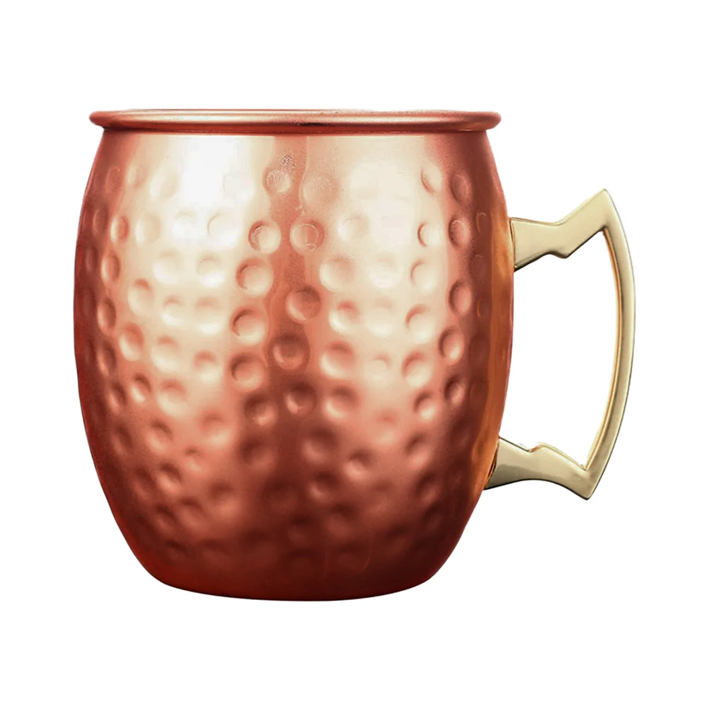 

Cup Glasses Drinking Mug Water Iced Coffee Cocktail Mule Tumblers Metal Tea Moscow Beveragewhiskey Ice Mugs Soda Party Bar