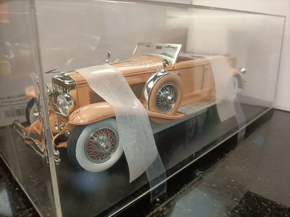 

Матрица 1:18 для Duesenberg Pheaton 1934, классические автомобили, ограниченная серия, металлическая модель из смолы, строительный подарок на день рождения
