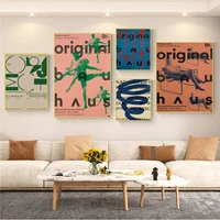 original words painting pictures art modern movie posters retro kraft paper sticker diy room bar cafe decor art wall stickers