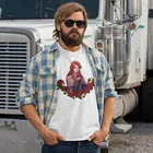 _ Классическая забавная 100 хлопковая Футболка с принтом, футболка с коротким рукавом, мужская оверсайз