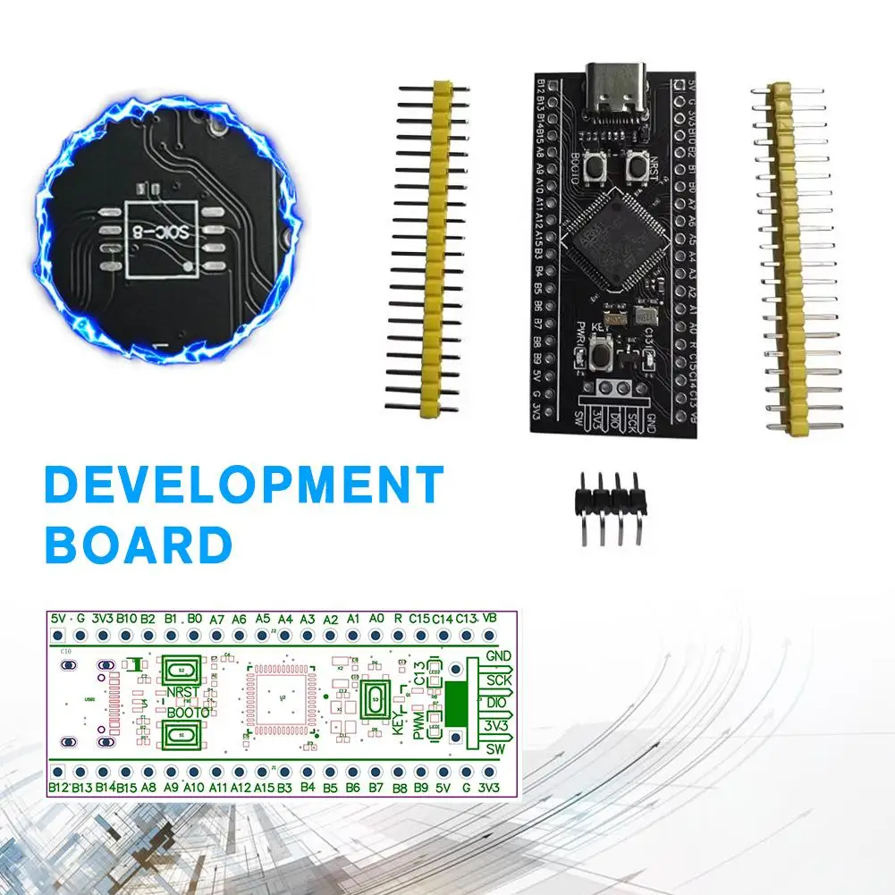 

STM32F401CCU6 Core Board System Board Development Board Core Type-C Port MicroPython Board Learning Module L6J5