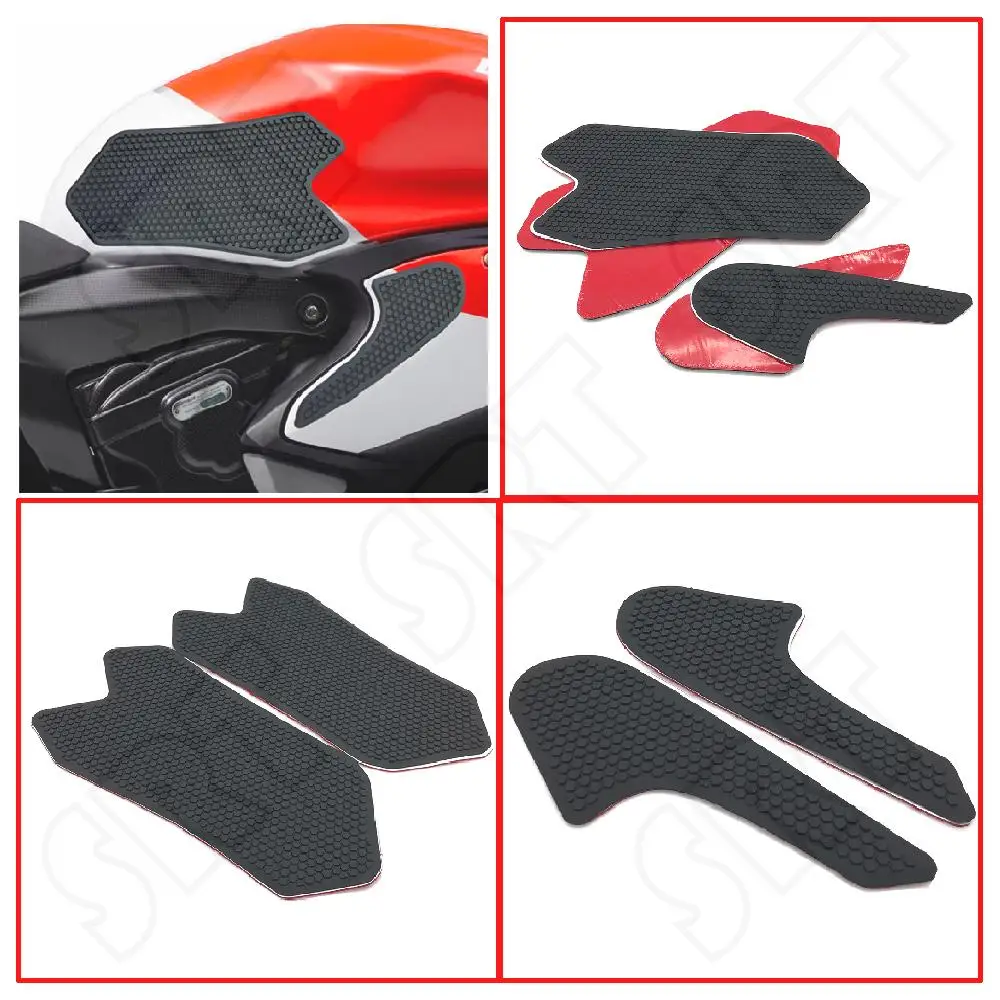 

Fits for Ducati Panigale V2 959 1199 1299 1299R 1299S 2012-2022 Motorcycle Tank Pads tank Side Traction Pad Knee Grip Gas Pad