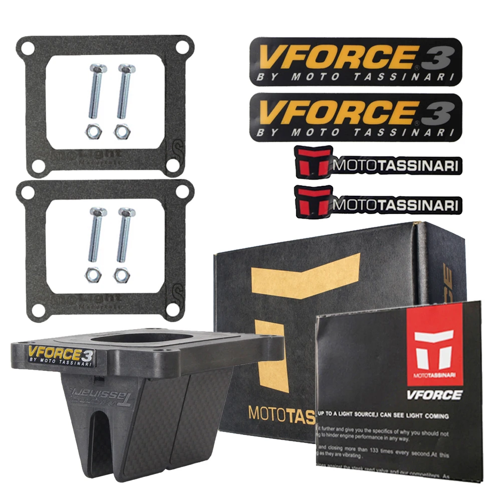 Тростниковый клапан VForce 3 в сборе v302 подходит для Yamaha YZ125 1995-2004 V302A Suzuki RM125 1989-2008 V302B 79-0831 тростниковый клапан