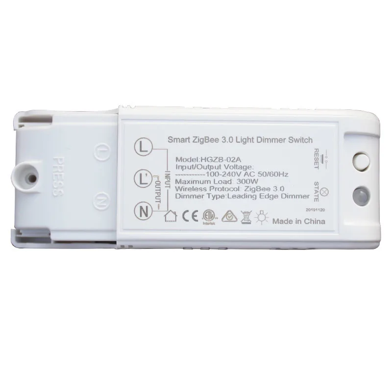 

Zigbee Dimmer 300w Home Automation And Voice Control No Flash Frequency Easy To Install Open Circuit Protection Dimmer Module
