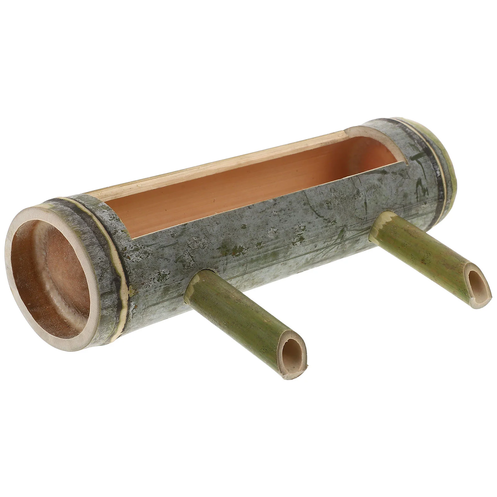 Бамбуковые аксессуары для воды фонтан носик аквариум садовый декор счастливый