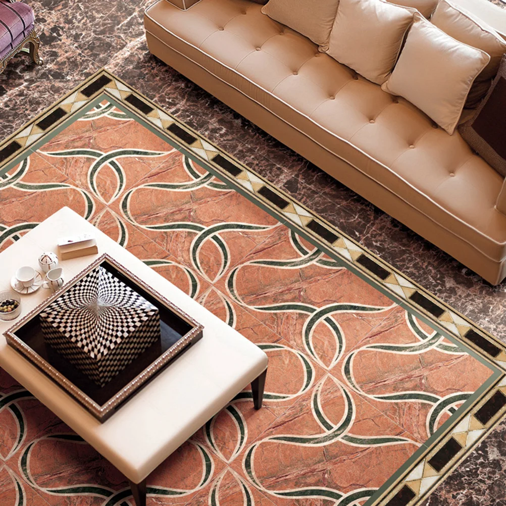 

Sticker Wall Border Self Adhesive Tile Stair Riser Decals Peellines Decal Backsplash Stickers Imitation Marble Pvc Wallpaper