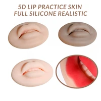 tattoo supplies 5d soft light skin blushing mold permanent make up tattoo microblading full realistic practice silicone lips