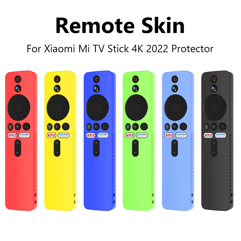 

Силиконовый чехол для пульта дистанционного управления Y48 для Xiaomi Mi TV Stick 4K 2022, защитный чехол для пульта дистанционного управления, противо...