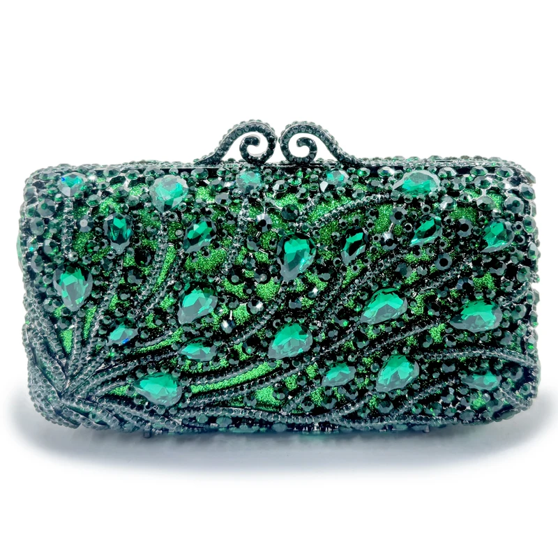 Роскошные вечерние сумки из хрустального стекла для женщин дизайнерские с