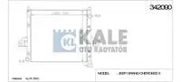 

342090 радиатор для GRAND CHEROKEE II 4,7 V8 4 × 4 01 05
