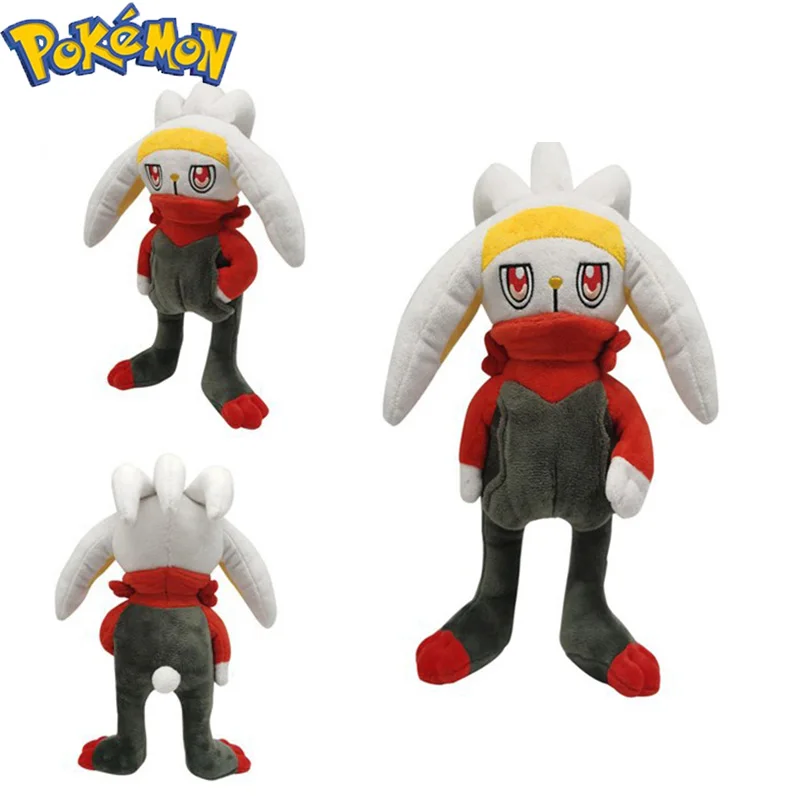 

1 шт. 28 см TAKARA TOMY Pokemon Scorbunny плюшевые игрушки мягкие игрушки-животные куклы Подарки для детей Подарки