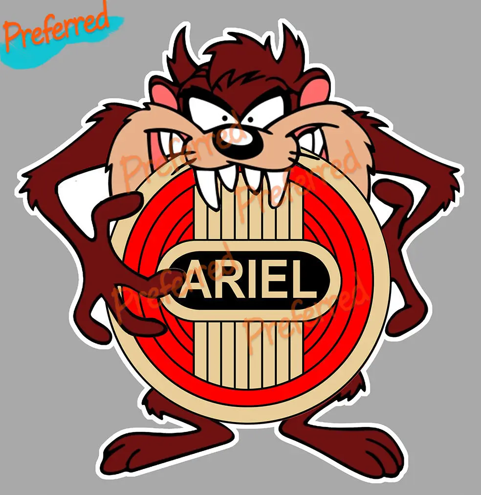 

Наклейка Ariel на все автомобили, наклейка для гоночного ноутбука, мотоцикла, шлема, ящика для инструментов, для серфинга, кемпера, бампер на ок...
