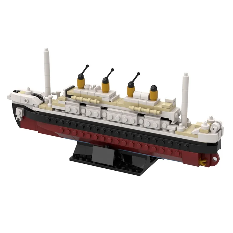 Строительные блоки MOC роскошный корабль сборная игрушка детский подарок на день