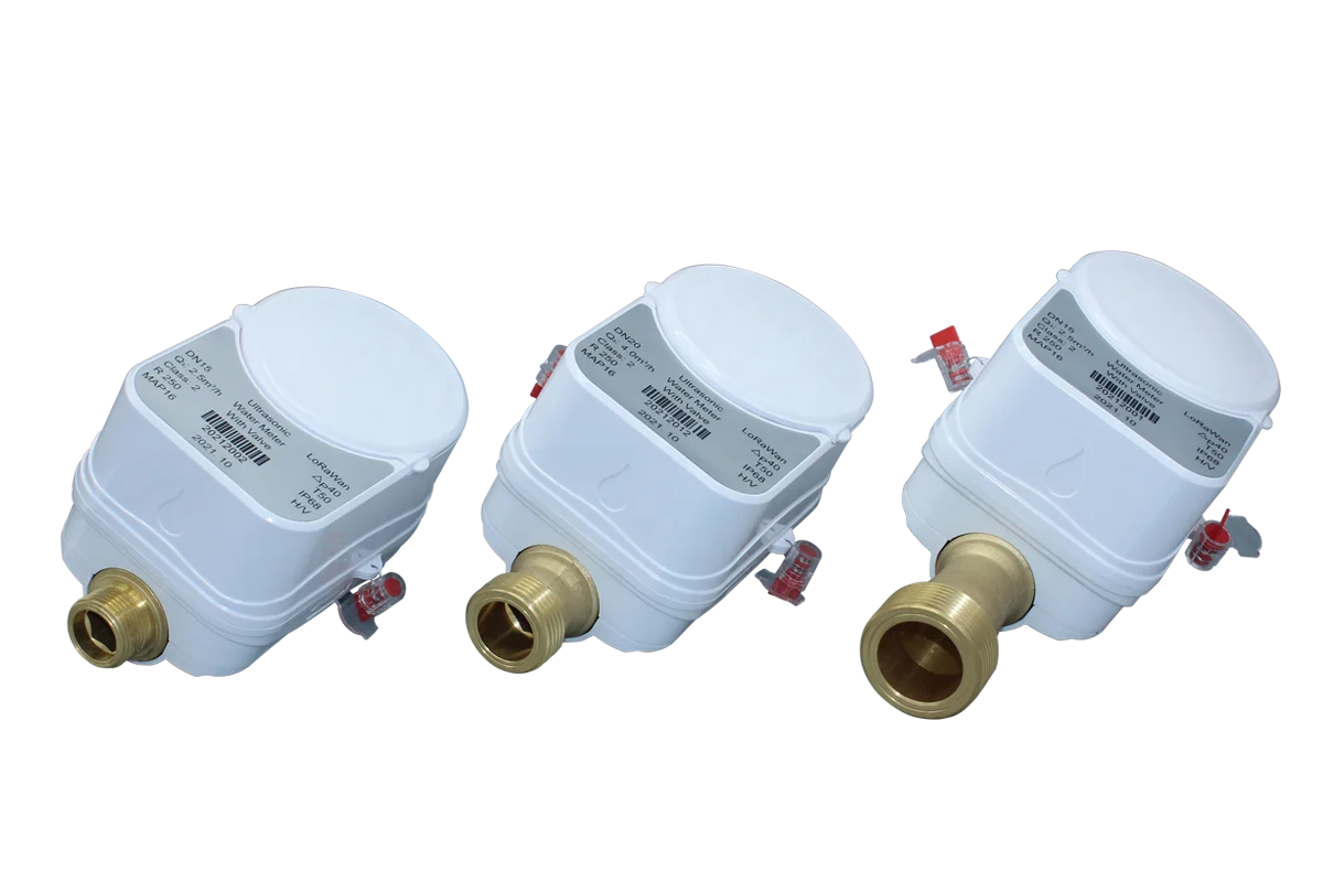 Ультразвуковой счетчик воды Smart Tuya APP Zigbee к Wi-Fi через шлюз расходомер с