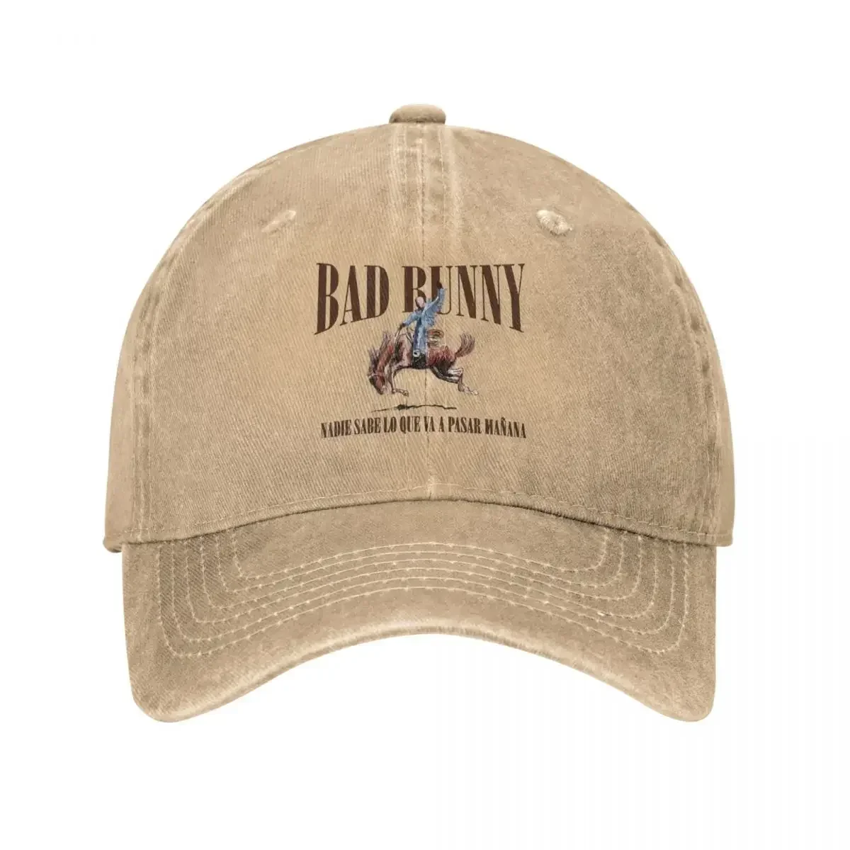 Бейсболки Bad Bunny Nadie Sabe из денима