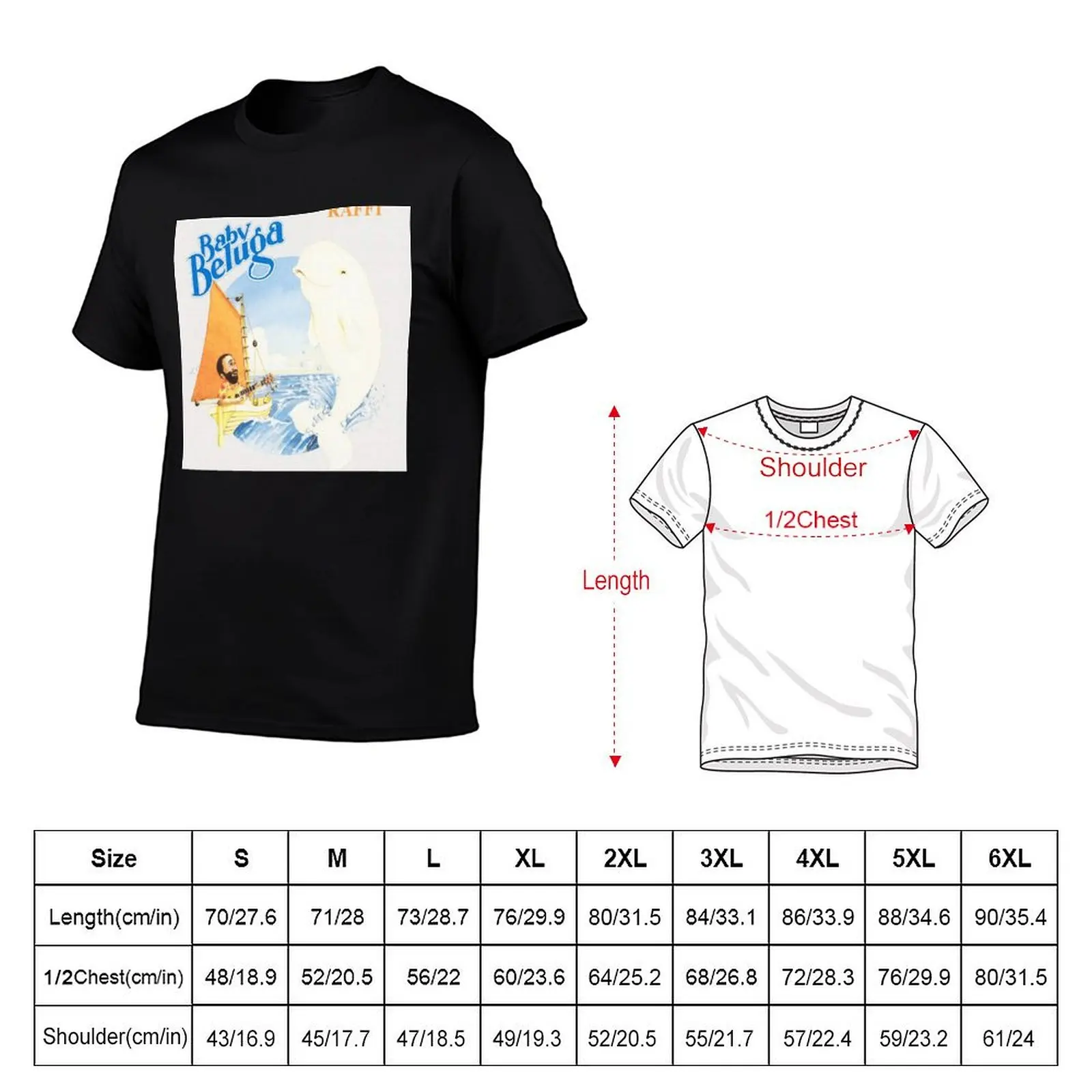 Футболка Baby Beluga Raffi хлопковая мужская