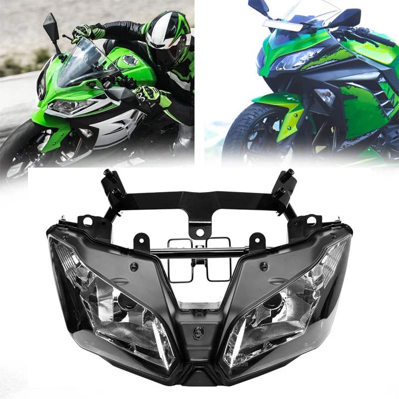 Корпус передней фары для KAWASAKI Zx300r EX 300 ZX300 Ninja 2013 2014 2015 13 14 15