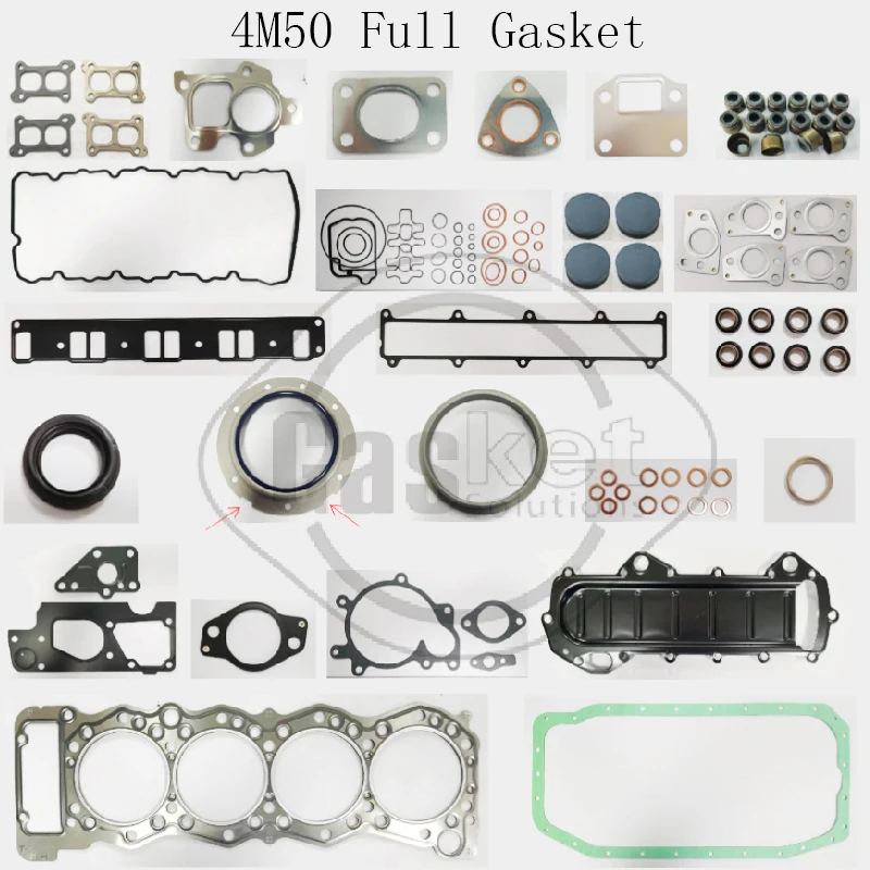 Полный комплект прокладок для двигателя грузовика Mitsubishi 4M50 4M50T ME994509 инженерный