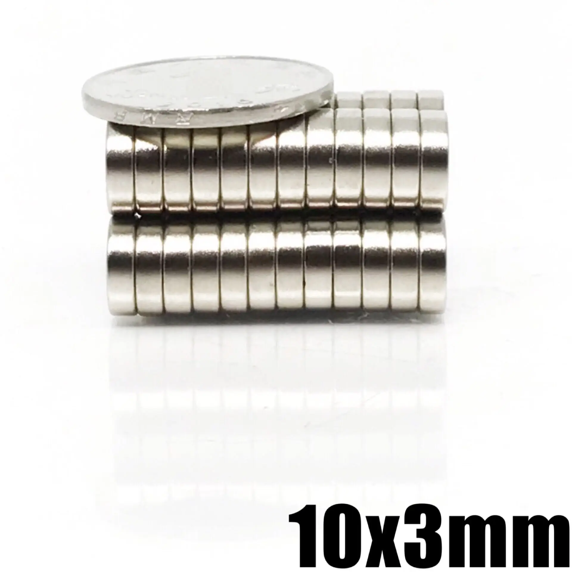 Супермощные Круглые неодимовые магниты NdFeB 10x3 20/50/100/200/500 шт. диаметр N35