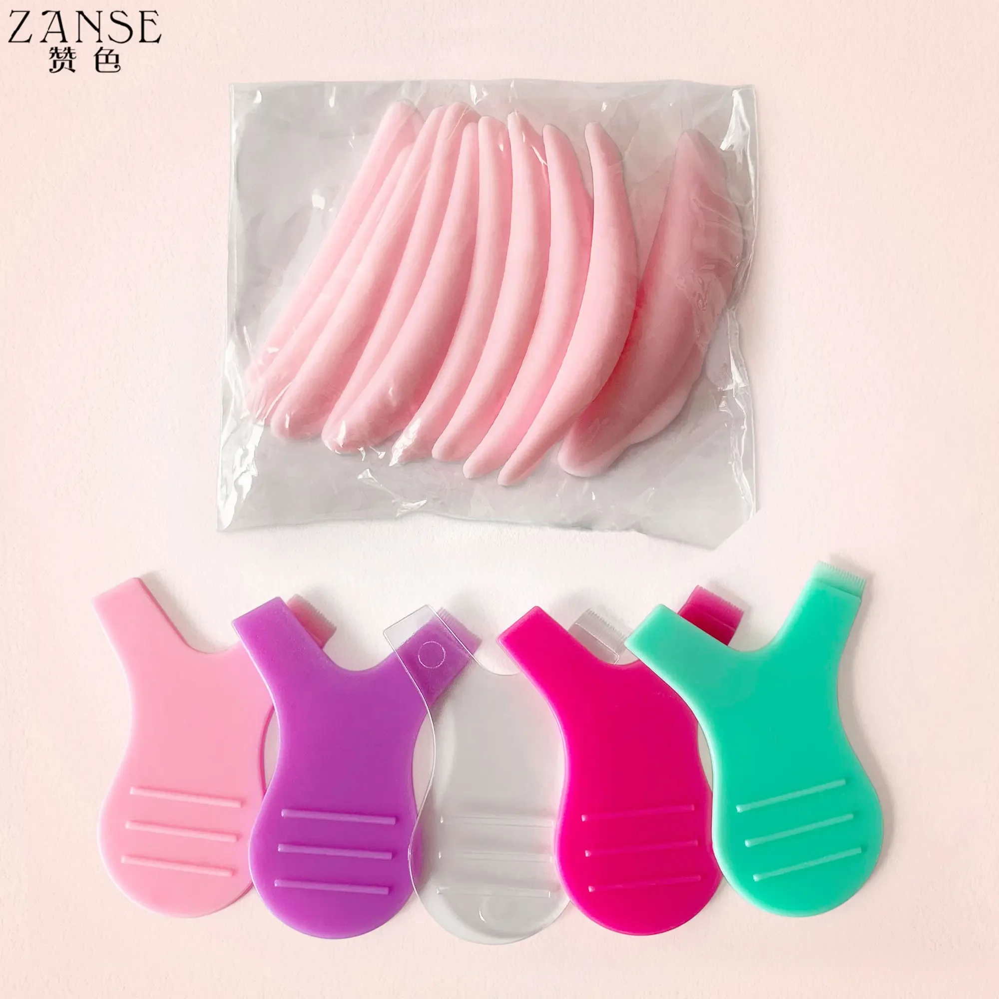 Принадлежности для наращивания ресниц подушечки силиконовые защитные Y-образная