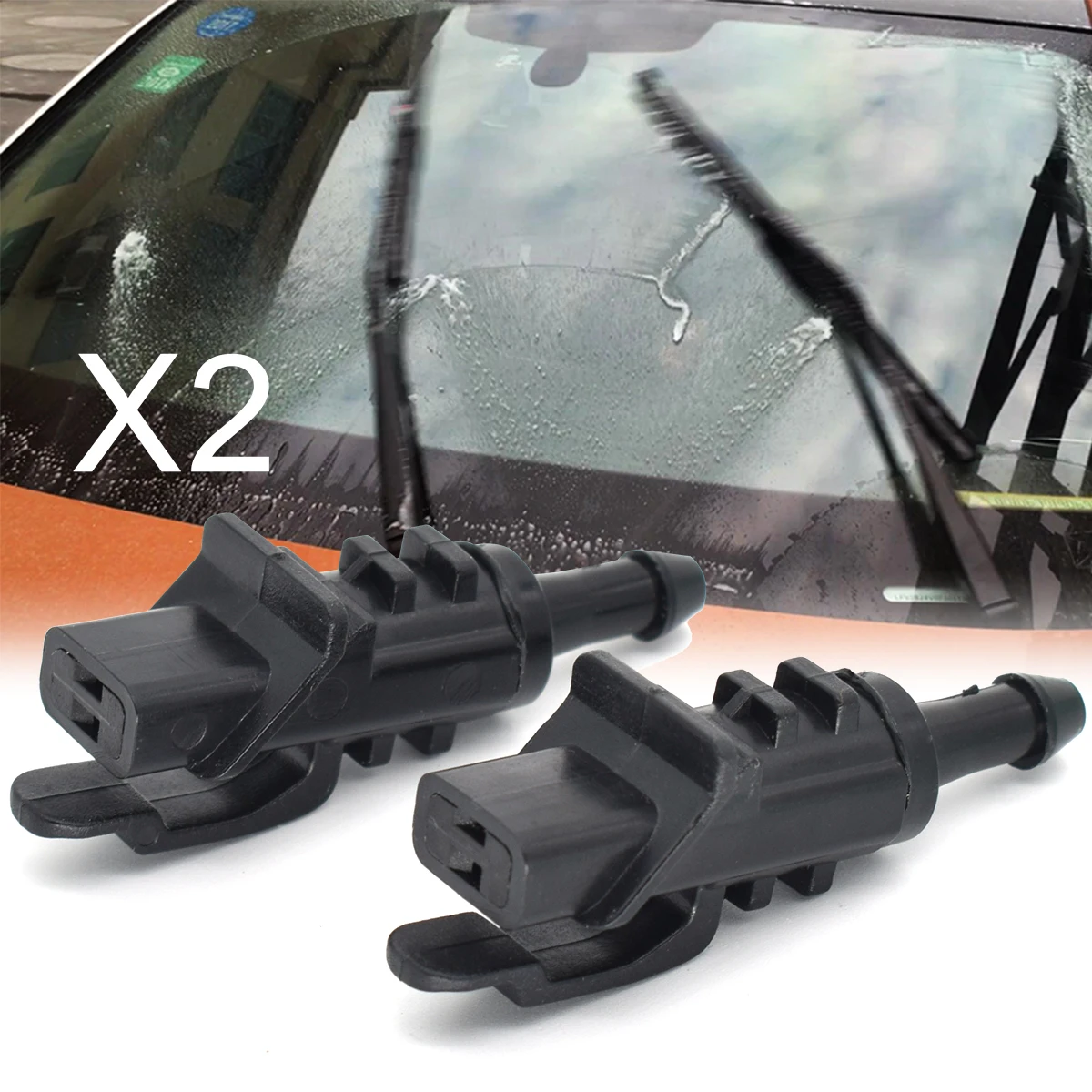 

Форсунка омывателя лобового стекла для Kia Sid Ceed Cee 'd ED Sport Wagon SW Cadenza K7, 2 шт.