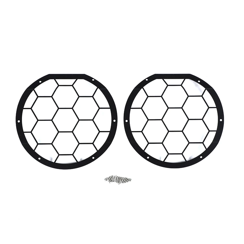 

For Jimny JB74 Car Front Headlight Light Lamp Decoration Cover for Suzuki Jimny 2019 2020 2021 Accessories ,Black