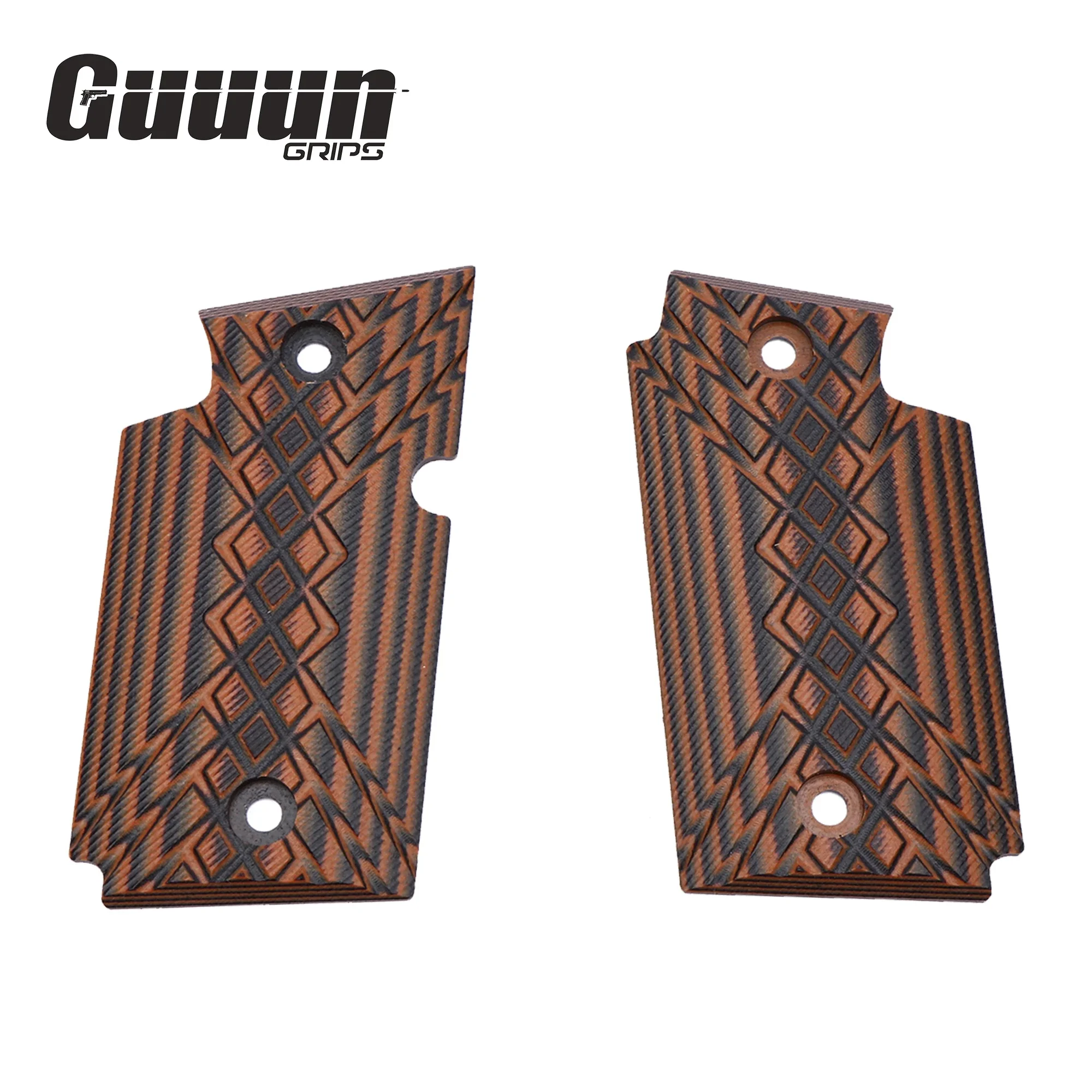 Ручки Guuun G10 для Sig P938 с текстурой Crosshatch