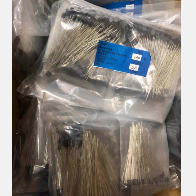 20 шт./лот Оригинальный Новый температурный предохранитель 100% RH2A 2A 102 105 115 120 125 130 135